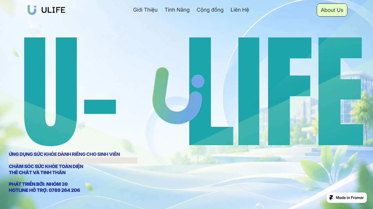 Ảnh dự án U-Life