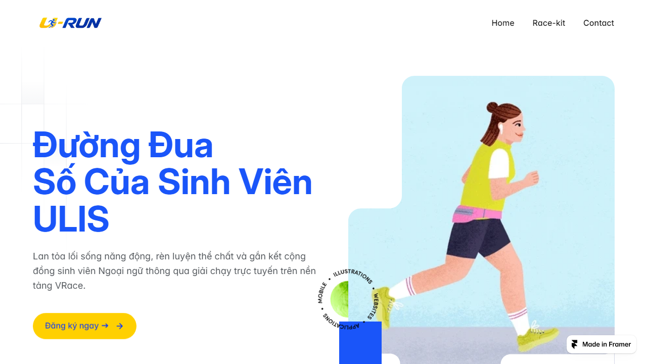 Ảnh dự án U-RUN — Be ULISer, Be Runner